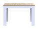 Стол столовый «Флинт» Белый/Дуб артизан (Дорос)